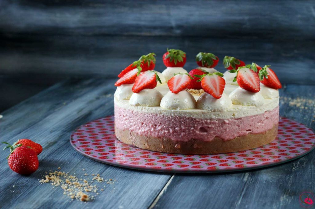 Ricetta Torta Mousse Al Cioccolato Bianco E Fragole