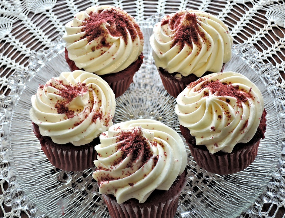 Red Velvet cupcakes - La ricetta originale senza latticello